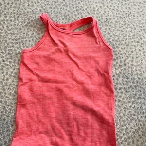 Orange Athleta workout tank , XS